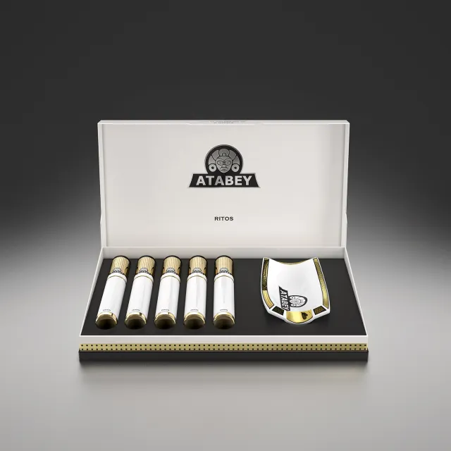 Atabey Ritos Gift Set Returns With Five-Year-Aged Cigars and Porcelain Ashtray