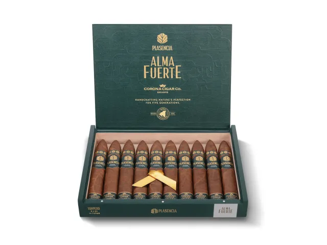 Plasencia’s New Alma Fuerte Torpedo Is a Florida Exclusive at Corona Cigar Company
