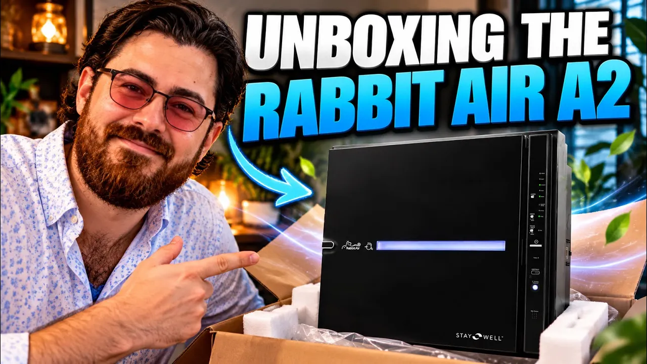 Unboxing the Rabbit Air MinusA2 air purifier